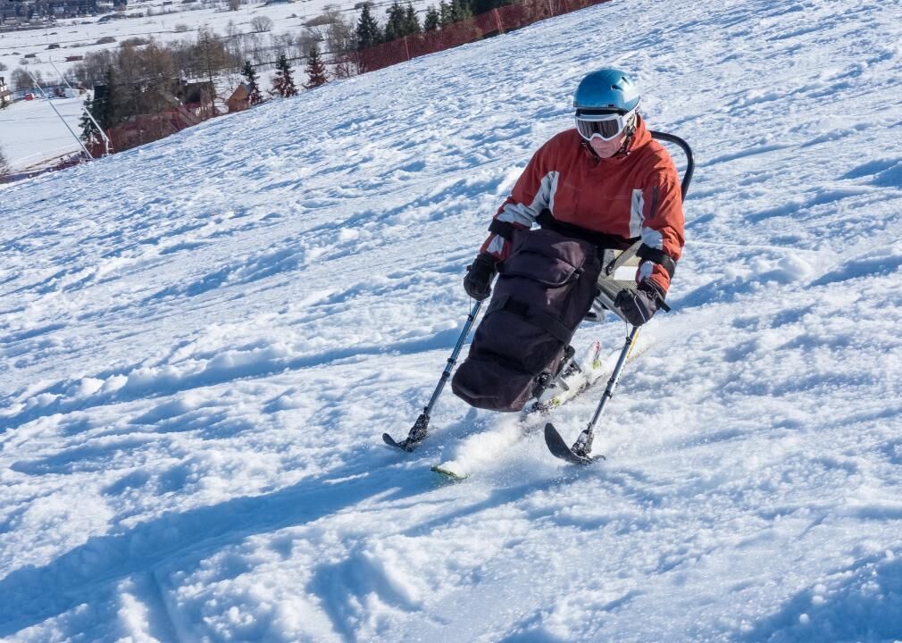 Adaptive skiing